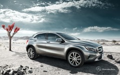 Desktop wallpaper. Mercedes-Benz GLA-Class 2015. ID:58493