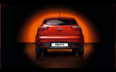Desktop wallpaper. Kia Rio 3-door 2012. ID:19243