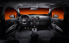 Desktop wallpaper. Kia Rio 3-door 2012. ID:19247