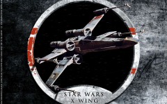 Desktop wallpaper. X-wing