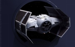 Desktop wallpaper. TIE Advanced X1