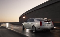 Desktop wallpaper. Cadillac CTS Sport Sedan 2011. ID:19155
