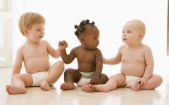 Desktop wallpaper. Babies. ID:2603