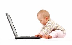 Desktop wallpaper. Babies. ID:2624