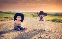 Desktop wallpaper. Babies. ID:57420