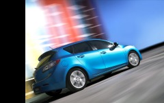 Desktop wallpaper. Mazda 3 5 Door Hatchback 2010. ID:18423