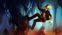 Desktop wallpaper. Ezreal