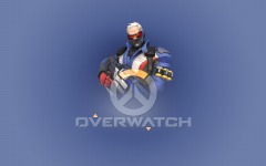 Desktop wallpaper. Soldier: 76