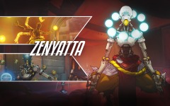 Desktop wallpaper. Zenyatta