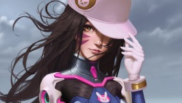 Desktop wallpaper. D.Va