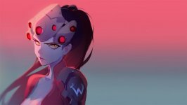 Desktop wallpaper. Widowmaker