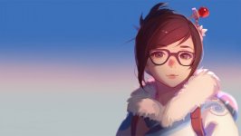 Desktop wallpaper. Mei
