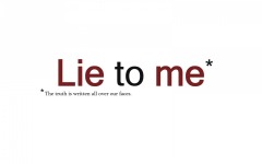 Desktop wallpaper. Lie to Me. ID:49762