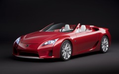 Desktop wallpaper. Lexus LFA Roadster Concept 2008. ID:9779