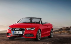 Desktop wallpaper. Audi S3 Cabriolet 2015. ID:49888