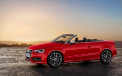 Desktop wallpaper. Audi S3 Cabriolet 2015. ID:49891