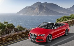 Desktop wallpaper. Audi S3 Cabriolet 2015. ID:49892