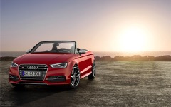 Desktop wallpaper. Audi S3 Cabriolet 2015. ID:49893