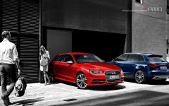Desktop wallpaper. Audi S3 Sportback 2015. ID:50195