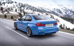 Desktop wallpaper. BMW M3 Sedan 2015. ID:50606