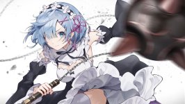 Desktop wallpaper. Rem