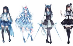 Desktop wallpaper. Anime. ID:33411