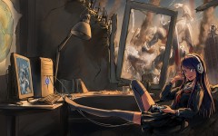 Desktop wallpaper. Anime. ID:33431