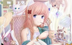 Desktop wallpaper. Anime. ID:33755