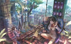 Desktop wallpaper. Anime. ID:33984