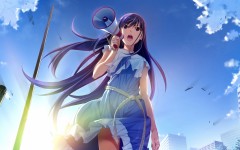 Desktop wallpaper. Ushinawareta Mirai Wo Motomete
