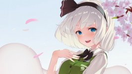 Desktop wallpaper. Youmu Konpaku