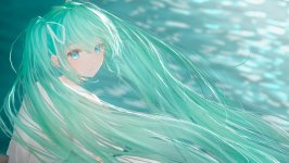 Desktop wallpaper. Hatsune Miku