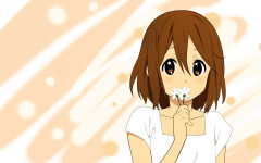 Desktop wallpaper. Hirasawa Yui