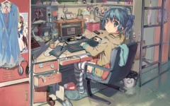 Desktop wallpaper. Anime. ID:80771