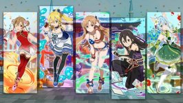 Desktop wallpaper. Sword Art Online
