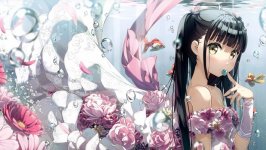 Desktop wallpaper. Anime. ID:100002