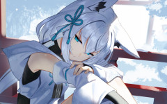 Desktop wallpaper. Virtual Youtuber