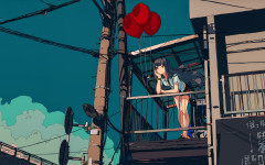 Desktop wallpaper. Anime. ID:104233