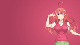 Desktop wallpaper. Itsuki Nakano