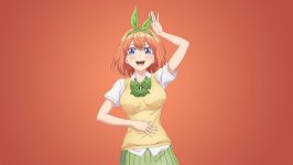 Desktop wallpaper. Yotsuba Nakano