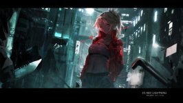 Desktop wallpaper. Saber of Red