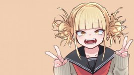 Desktop wallpaper. Himiko Toga