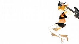 Desktop wallpaper. Kagamine Rin