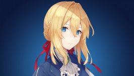 Desktop wallpaper. Violet Evergarden