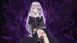 Desktop wallpaper. Emilia