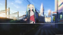 Desktop wallpaper. Hatsune Miku