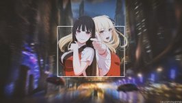 Desktop wallpaper. Saotome Meari & Jabami Yumeko