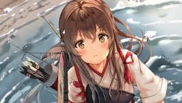 Desktop wallpaper. Akagi