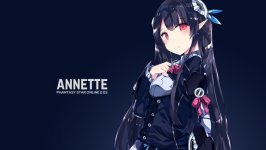 Desktop wallpaper. Annette