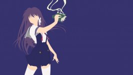 Desktop wallpaper. Kyou Fujibayashi